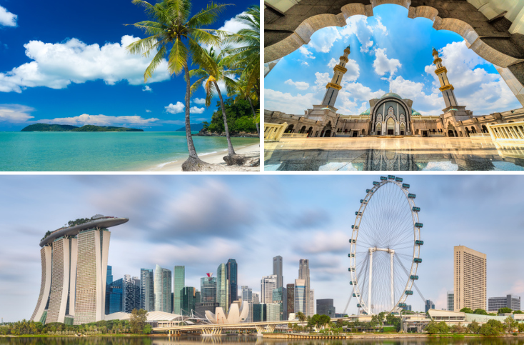 Pakketfoto Combi Maleisië & Singapore